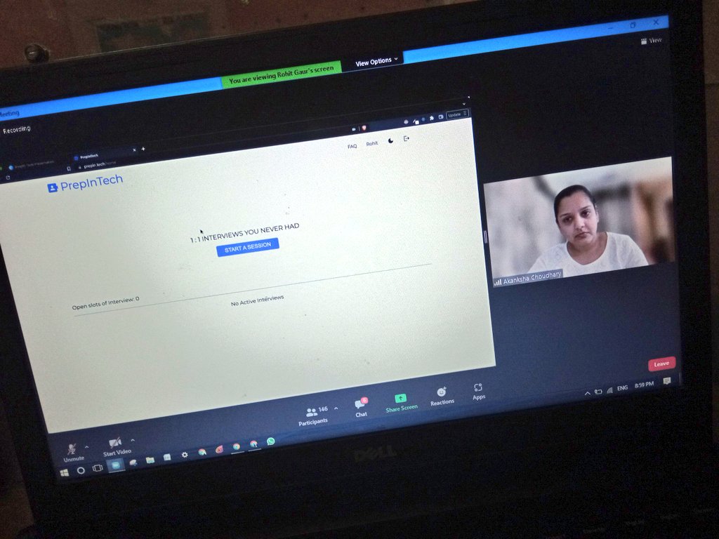 neogcamp's tweet photo. #hackneoG judge and our ever so focused @ch_akanksha taking in the awesome projects one at a time and sharing her words of wisdom with the teams💯
#hackneoG #hackathon #neogcamp https://t.co/26V5g4eM7Z