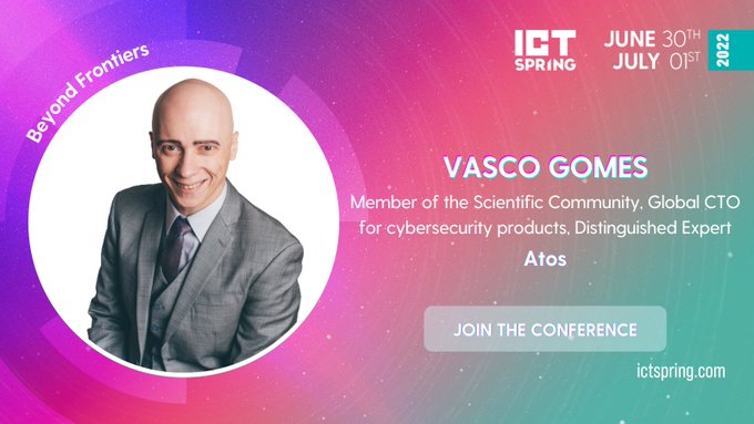[#EVENT] During #ICTSpring2022 @Vasco_M_Gomes will be speaker on June 30th on the session: 
