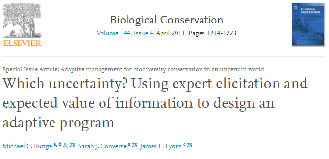 AbsLawson's tweet photo. For an excellent #ValueofInformation primer, highly recommend @mcr_evpi , @conversesj , and Lyons classic paper "Which Uncertainty?"
Such an important paper (+surprisingly humorous!), that really set the stage
https://t.co/YuI0qkQvaZ https://t.co/4UnUgO59Vr
