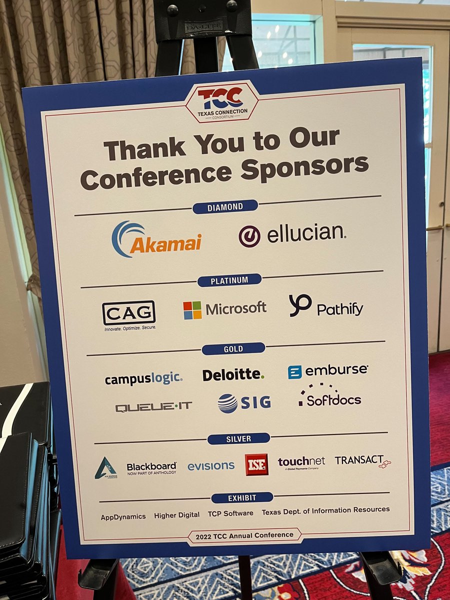 EllucianInc's tweet photo. Ellucian is proud to be a Diamond sponsor of this week's #TexasConnectionConsortium in San Antonio! Stop by our table and visit Team Ellucian + our friends from @CampusLogic. https://t.co/HkBW31GPUa https://t.co/4m10VieIT5