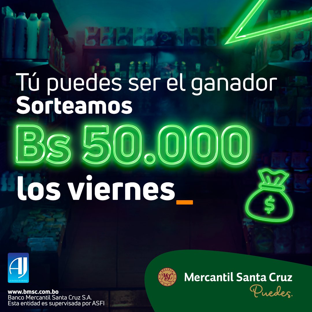 Banco Mercantil Santa Cruz S.A. tweet media