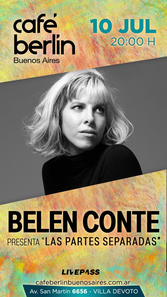 Domingo 10 de Julio adelantos del próximo disco en <a href="/cafeberlinbsas/">Café Berlín Buenos Aires</a> 🎹❤️ Link de Acceso a las entradas: livepass.com.ar/events/belen-c… 
Lxs esperamos