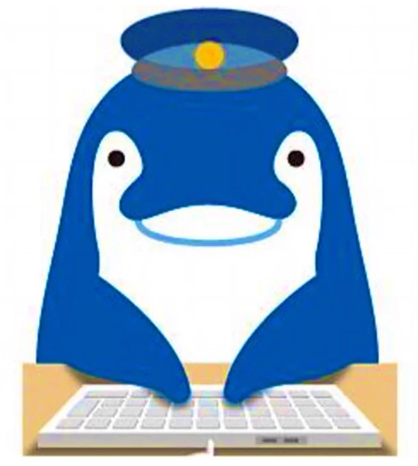 Kotochan, a dolphin who is often mistaken for a penguin, serves as both a mascot and a stationmaster for the Kotoden-Kotohira train line. 