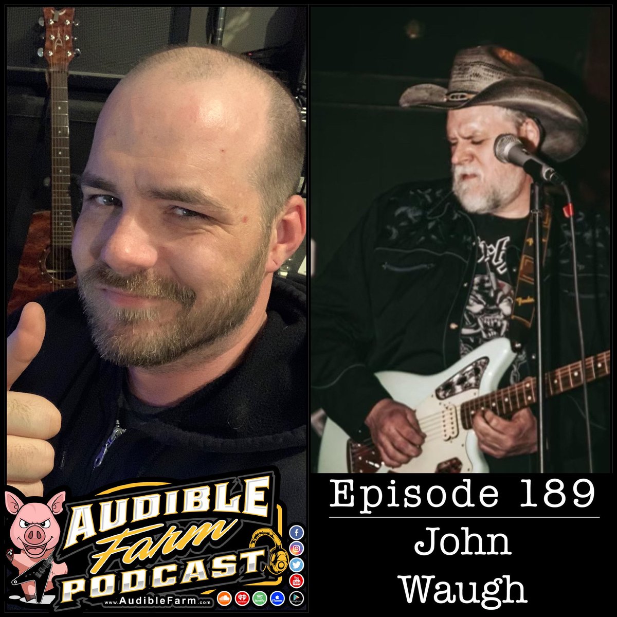 AudibleFarm's tweet photo. Audible Farm Podcast - “Episode 189 - John Waugh”

Find this episode on our website or wherever you listen to podcasts. Video version available on our Patreon.

#AudibleFarm #IowaMusic #Podcast https://t.co/0xOvWQbhOn