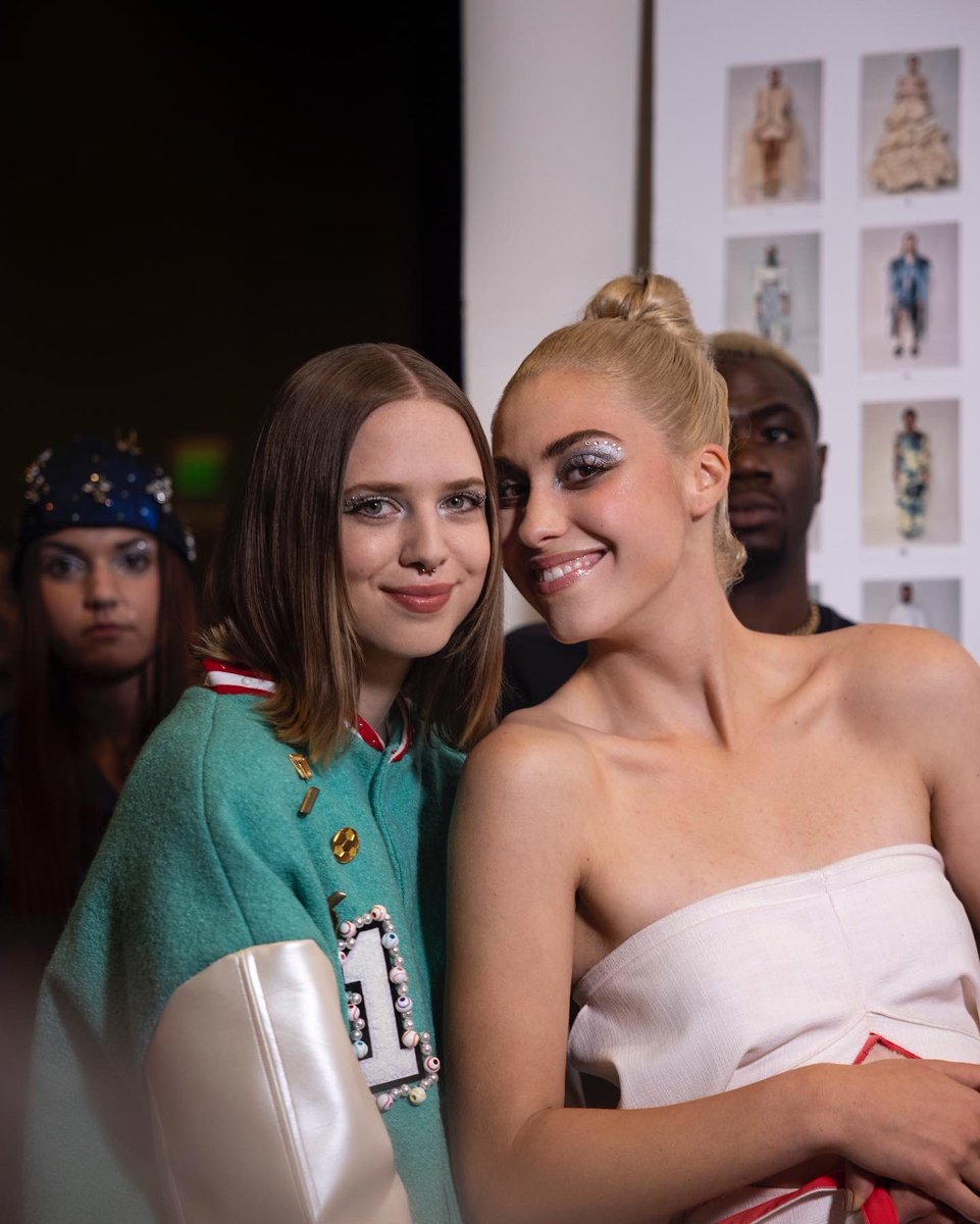 SCADdotedu's tweet photo. We’re getting #RobertFairer vibes from these #BTS shots of the #SCADFASHION 2022 show. A fantastic amount of time, energy, and hard work went into making this year's catwalk dazzling. An encore of 👏🏼👏🏽👏🏿 for all involved! See credits at the link https://t.co/NyxrFnYpZK https://t.co/isUsF6qRjh