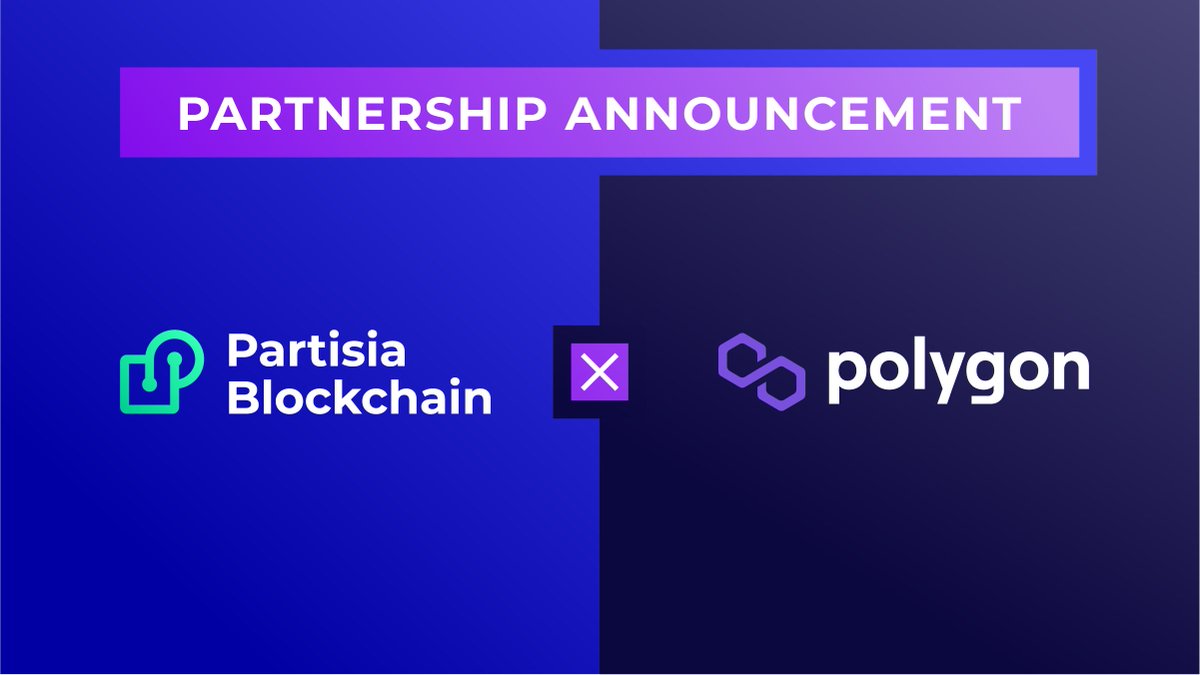 partisiampc's tweet photo. Announcing a major privacy collaboration with @0xPolygon, the leading decentralized Ethereum scalability solution provider. 
@Partisiampc is bridging our #MPC zero-knowledge smart contracts to the Polygon Network and Developers! Read more on our blog:  https://t.co/UHWyLYNDBP https://t.co/xYLWGoEHgk