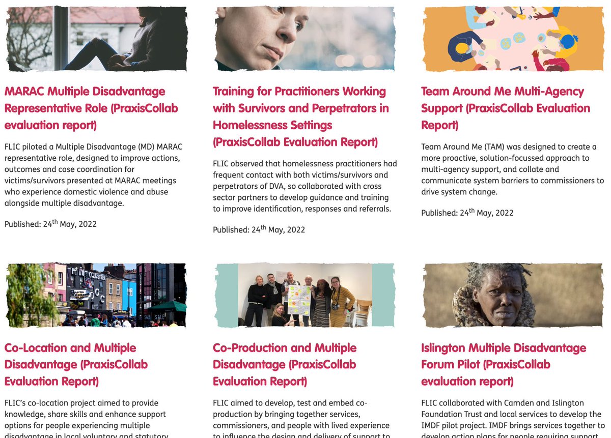 📑 We are pleased to present our latest reports which evaluate our programme of work designed to embed strategies for supporting people experiencing #MultipleDisadvantage 

Find our learning and insights here ⬇️
shp.org.uk/Pages/News/Sit…

#CoProduction #DomesticAbuse #FreeLearning