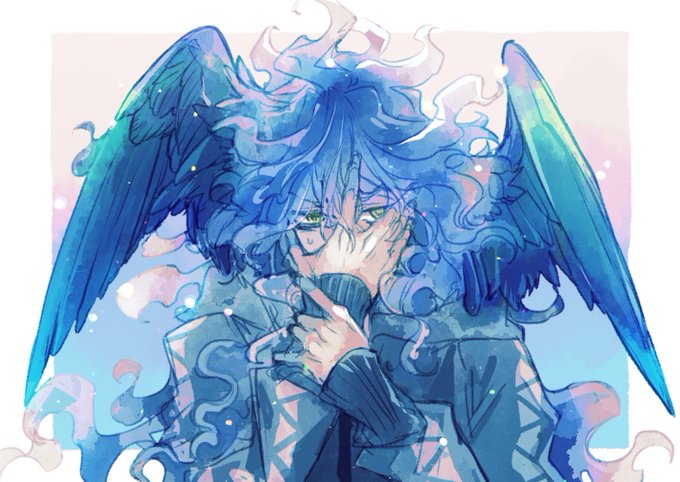 これは6章更新前に描いてた落書きに色塗ったやつ🦜 