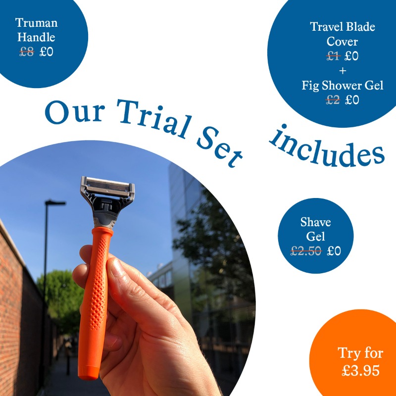 harrys's tweet photo. Styles? Potter? Houdini? Nah, just us.

Here's three reasons to join the 20 million+ guys who have tried us:

✅ Flexible shave plans: easily modify, delay or cancel anytime.

✅ High quality blades: crafted in our German Factory

✅ Free Fig Shower Gel: use code SPLASH