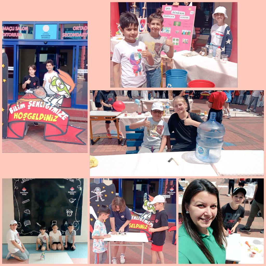 Sürpriz etkinlikler,deneyler,sergiler,akıl oyunları,robotik takım etkinlikleri ✅ Keyifli bir o kadar da bilgi dolu çok güzel bir gün 🥰Bilim Şenliği 👏👏👏 <a href="/MahmutBozturk/">Mahmut Boztürk</a> <a href="/tubakevserarda/">tuba arda</a> <a href="/OzyavuzOguz/">Oguz Ozyavuz</a> <a href="/OgretmenEnise/">Enise odabaş</a>