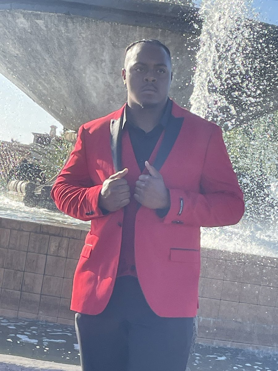 Transformation for the young lad. Chandler HS 2022 Grad. Today it is going down. <a href="/AmarElmore/">Mar Elmore</a> congrats son. We love you.