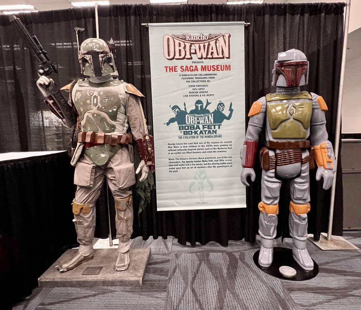 RanchoObiWan's tweet photo. We’re ready for @SW_Celebration! Come see our world-class collaboration of exhibits featuring @starwars treasures from the collections of
Steve Sansweet,Gus Lopez, Duncan Jenkins, and Lisa Stevens &amp; Vic Wertz
3rd Floor Room 304B: https://t.co/EESnAENJp3 #StarWarsCelebration https://t.co/4bcktCFTLd