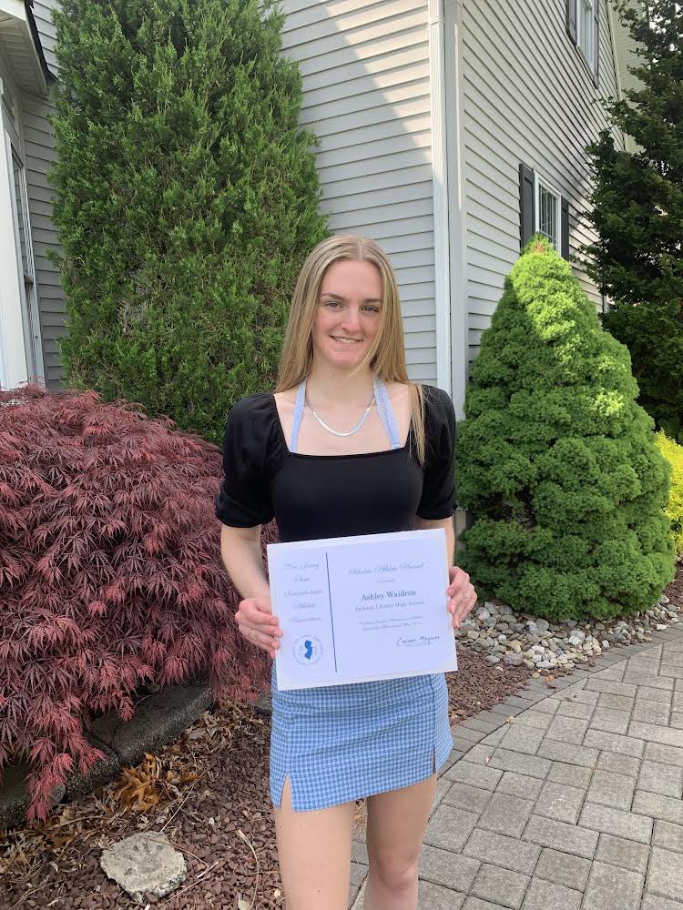 Congratulations to our NJSIAA Scholar Athlete award winner - Ashley Waldron!!