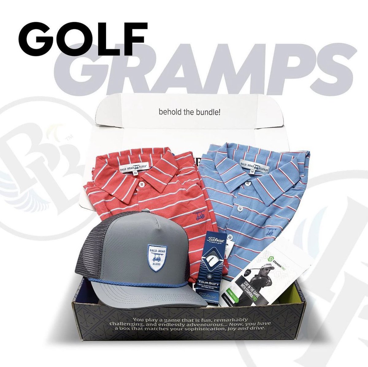 thebirdiebundle's tweet photo. Unsure of what to get for Father’s Day? Stressed with rising prices? No need to worry with us, we got you! Besides our great golf gear, we double your money! When you spend $50, Dad will receive over $100! Which is the same for all of our subscription tiers and prepaid gifts! https://t.co/880XNp7T1a