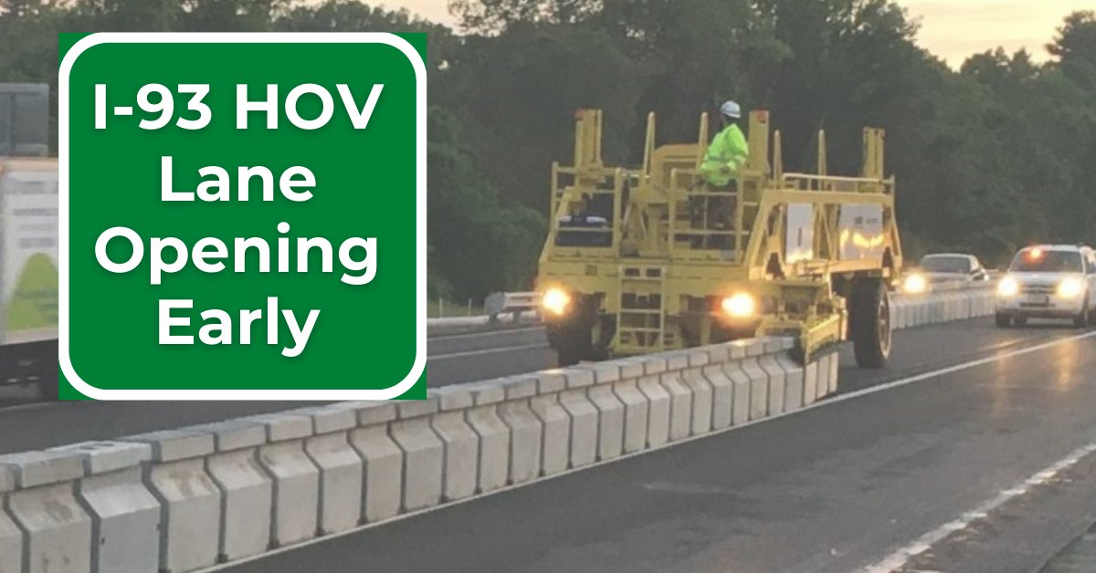 Mass. Transportation on Twitter "The I93 Boston Quincy HOV lane