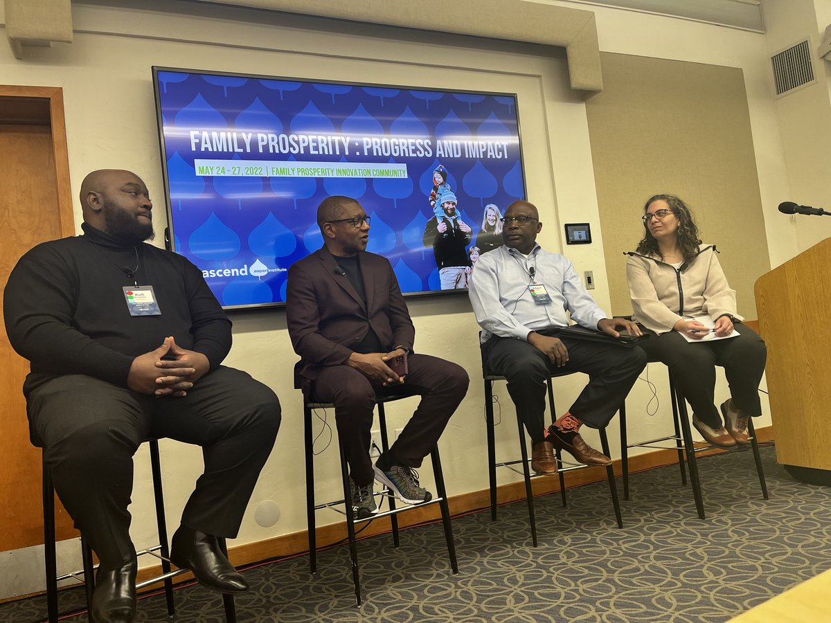 AspenAscend's tweet photo. “We know #poverty is a policy decision.” ⁦@KofiDarku⁩, ⁦@Move_UpTogether⁩ 

“We need to think of the health costs of avoiding these difficult conversations.” ⁦@DrHoward_RECAST⁩ 

“If you don’t have a plan, you just have a wish” Al Fuller #FamilyProsperity https://t.co/YSZwivYwRD