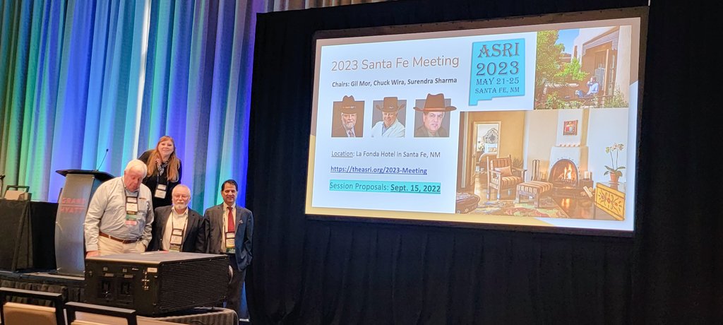 Dr. Indira Mysorekar (@mysorekarlab) on Twitter photo It's a wrap: #ASRI2022!! FANTASTIC meeting and great fun organizing with my fav folks <a href="/IrinaBurd/">Irina Burd, MD, PhD</a> @DMAronoff . 🙏🏽.
Outstanding science and tons of fun.
Next up: ASRI2023 in Santa Fe! <a href="/IrinaBurd/">Irina Burd, MD, PhD</a> <a href="/GilMorYale/">Gil Mor</a> and Drs. Wira and Sharma It's a wrap: #ASRI2022!! FANTASTIC meeting and great fun organizing with my fav folks <a href="/IrinaBurd/">Irina Burd, MD, PhD</a> @DMAronoff . 🙏🏽.
Outstanding science and tons of fun.
Next up: ASRI2023 in Santa Fe! <a href="/IrinaBurd/">Irina Burd, MD, PhD</a> <a href="/GilMorYale/">Gil Mor</a> and Drs. Wira and Sharma