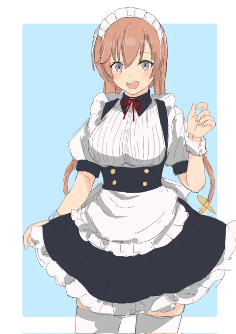 メイド照月ちゃんかわいい 