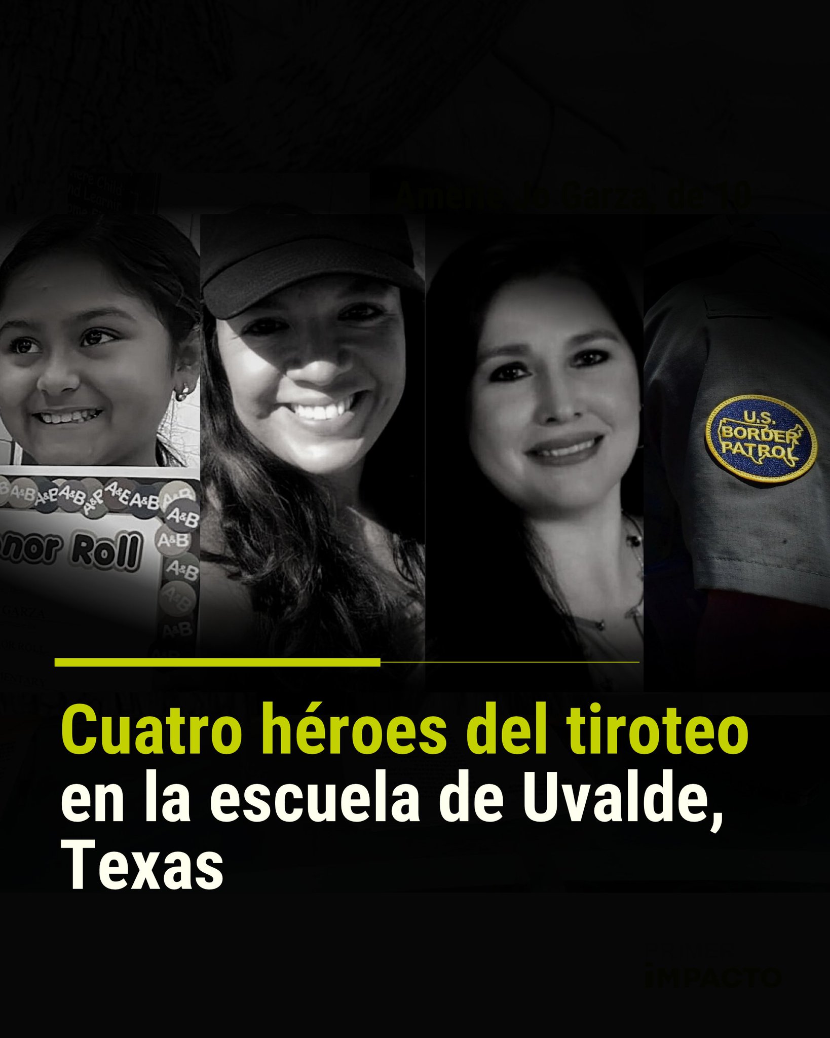 Primer Impacto on Twitter "Cuatro héroes del tiroteo en la escuela en