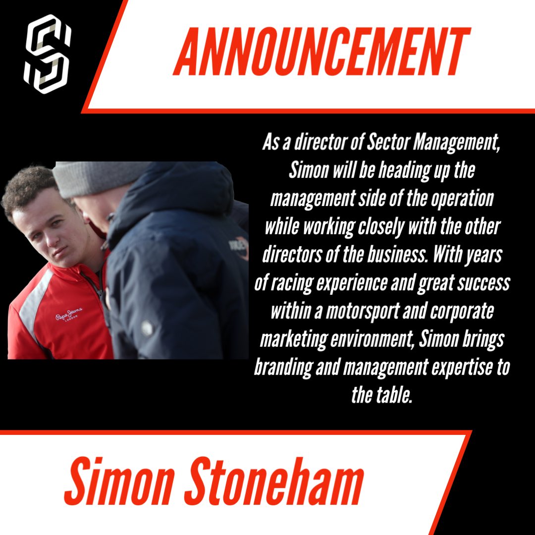 SectorManage's tweet image. As a director of Sector Management, Simon will be heading up the management side of the operation while working closely with the other directors of the business. Simon brings branding and management expertise to the table.