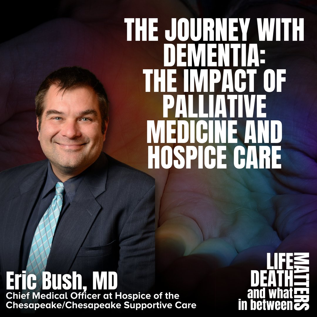 Be sure to add “Life, Death and What Matters In-Between” to your listening queue so you can listen in to  “The Journey with Dementia: The Impact of Palliative Medicine and Hospice Care.” The 1stepisode in our new podcast series debuts 6/1. Look for it at iheart.com/podcast/53-lif…