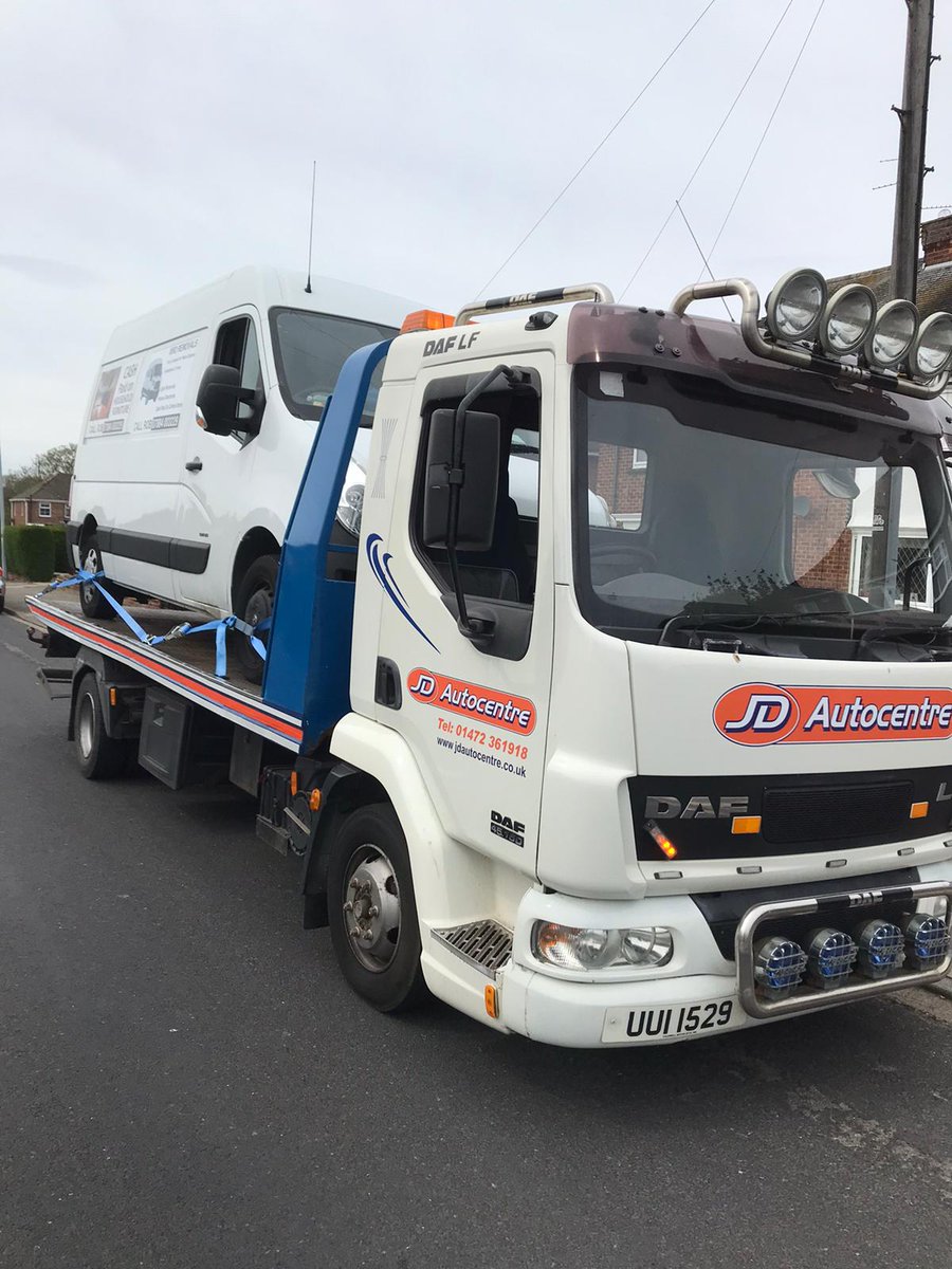 JdAutocentre1's tweet photo. We have now upgraded to a 7.5tonne recovery truck! #vanrecovery #carrecovery #nelincs #grimsby #getstuckgiveusacall #jdautocentre https://t.co/uHbL5L7LhI