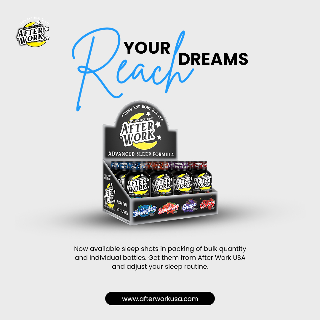 AfterworkUsa's tweet photo. Reach your dreams

Now available sleep shots in packing of bulk quantity and individual bottles. 

Purchase now: https://t.co/NANPf2in1t
#sleepshots #goodsleepfast #sleep #afterworkusa #sleepingpills #sleepbetter #sleepfast #comingsoon #health #healthylife #supplements https://t.co/6nqtYSLBqQ