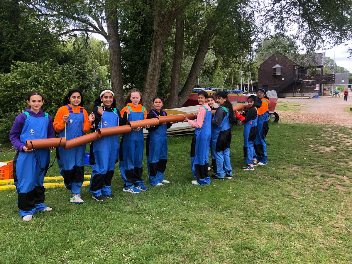 Water sports and the tennis ball game for Year 6!