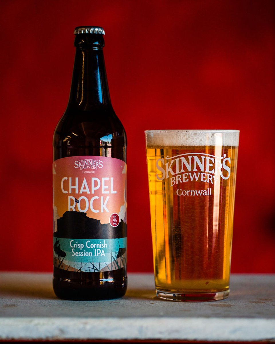 Skinnersbrewery's tweet image. Flying the Cornish flag as we head towards Jubilee weekend, it's Chapel Rock. 

Crisp Cornish session IPA, currently at 15% off while stocks last.

👉 ow.ly/O5W050JikNG

Enter code: SKINNERSJUBILEE15 at checkout.

#skinnersbrewery #chapelrock #sessionbeer #IPA