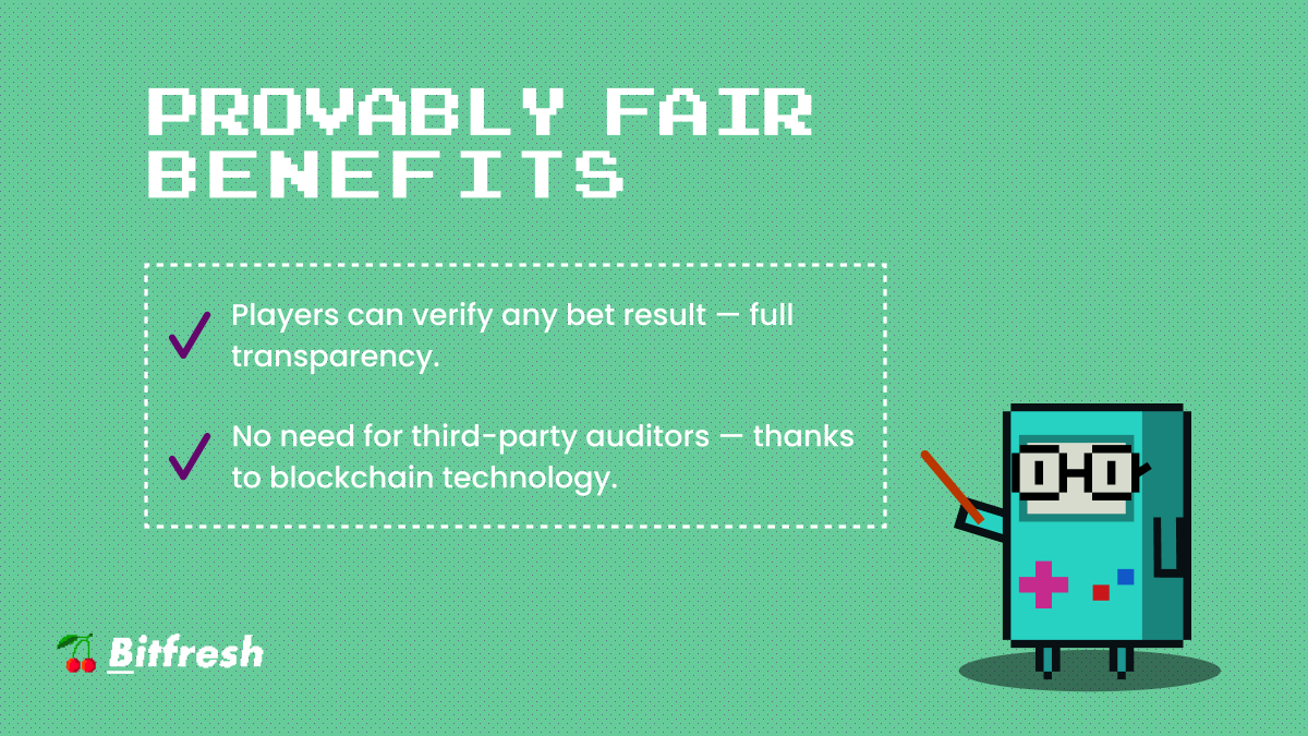 BitFreshWIN's tweet image. Provably fair casinos have all the benefits that all users deserve! 🤩

But what are those benefits? Check some of them below 👇

#Casino #iGaming #WAX #GameFi #Gambling