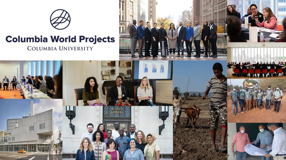 Columbia's tweet photo. 📣 Columbia faculty members: Learn more about the Columbia World Projects Impact Awards, a new funding opportunity for faculty-led projects that aim to make a social impact and improve people’s lives.

Apply by July 19: https://t.co/FchtZhPU2H https://t.co/42ii9y2yo6