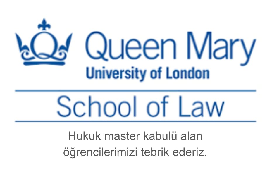 atecegitim's tweet photo. Queen Nary University of London Hukuk üzerine yüksek lisans eğitimine kabul alan öğrencilerimizi @atecyed tebrik ederiz. #hukuk alanında dünya sırlamasında ilk 30. 🔥

#hukukfakültesi #hukukeğitimi #hukukegitimprogramlari #hukukeğitim #llm #ingiltere #ingiltereden https://t.co/MuDzPu4qHd