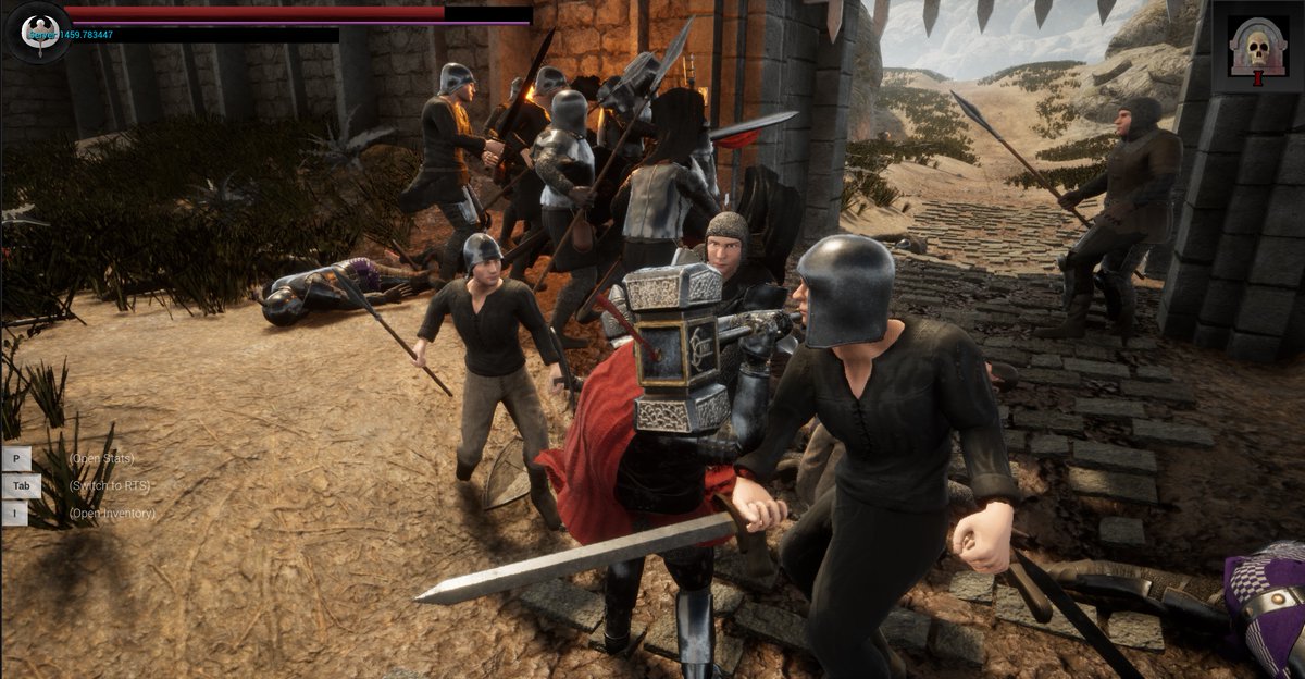 caz_game's tweet photo. We have started moving the Rebellion over to UE5! Fortunately, getting it to actually run was no big undertaking; but we are excited to see how this improves performance! #RTS #ARPG #indiegaming #indiedev #gamedev #gamedesign #indiegame #indiegaming #IndieGameDev https://t.co/d8XU5ZWt0K