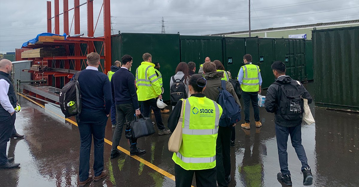 StaceLLP's tweet photo. Our recent Graduate Development Scheme training focussed on Sustainability and Construction Technology, they were invited on a project tour of @MeridianWater, @EnfieldCouncil is delivering 10,000 homes and 6,000 jobs to Enfield, North London. #sustainability #regeneration https://t.co/j4kKr9TOGB