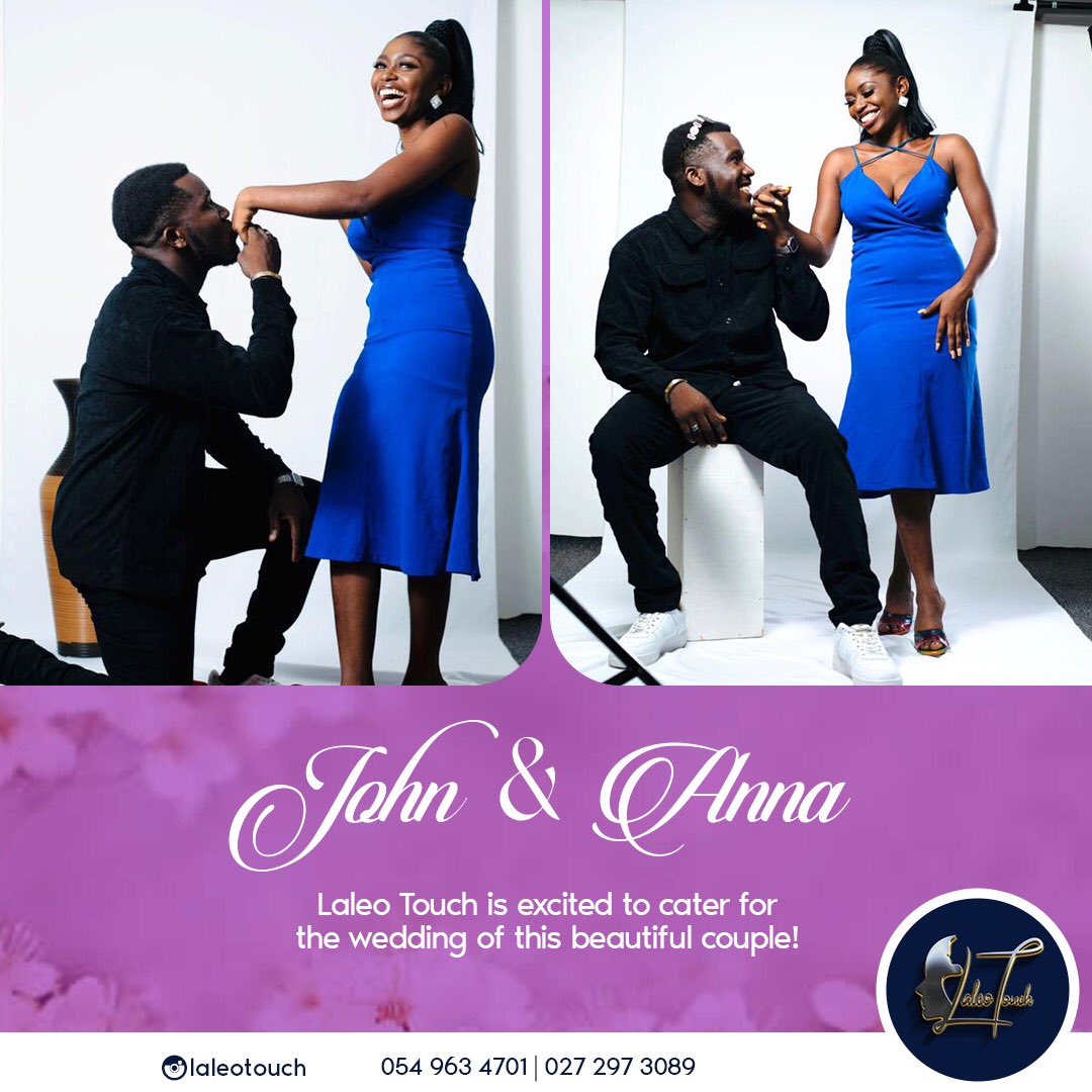 laleo_touch's tweet photo. CONGRATULATIONS John and Anna🎉

[ AFCON Eish Dbee Sarkodie Alfred Duncan ] https://t.co/1KQhgzR4it