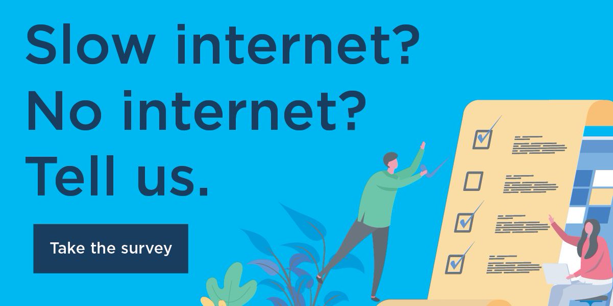 Help us direct broadband funding and solutions by taking the N.C. Broadband Survey. We'll use the data from this short, 5-minute survey to expand high-speed internet to communities across the state. 

ncbroadband.gov/survey 

No internet? Call or text "internet" to 919-750-0553.