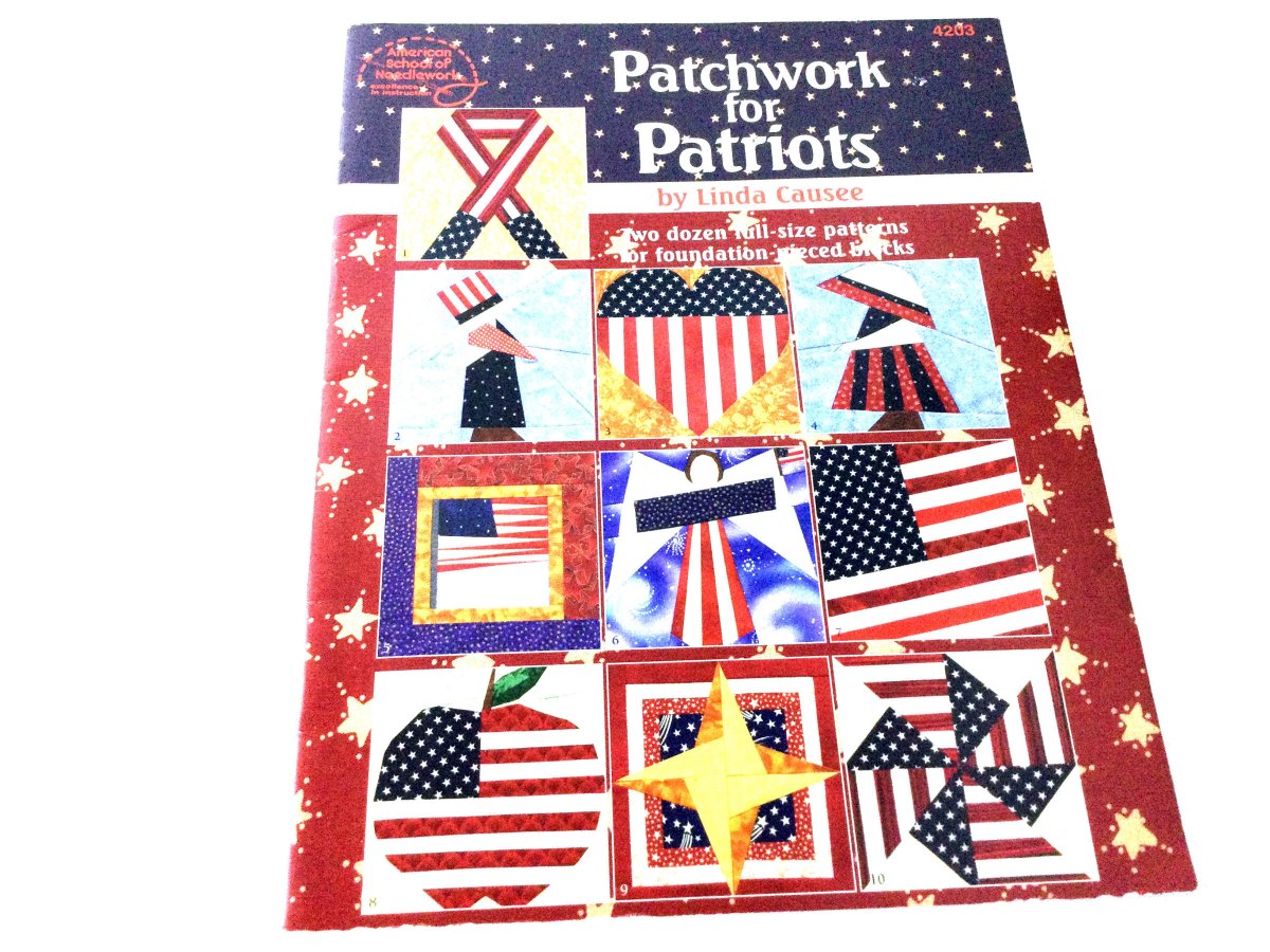 Sharing for Kate Duvall on Etsy

Really love this, from the Etsy shop 2Fun4Words. etsy.me/3MT8jd8 #etsy #patchworkpatriots #quiltbook #quiltpattern #patrioticquilts #foundationblocks #starsandstripes #militaryquilt #heroquilt #redwhiteandblue