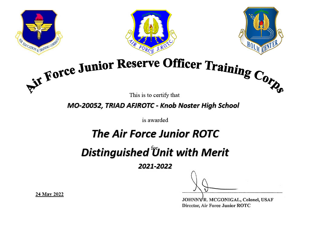 Congrats to our JROTC program!