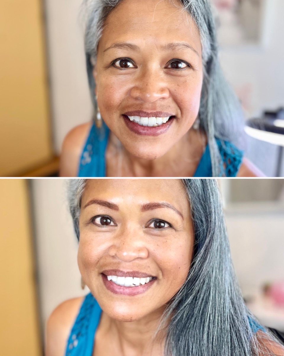 blush_ink's tweet photo. We love this before & after 😻💙 #combobrows #microblading #powdershading #cosmetictattoo #tattooedbrows https://t.co/0q9G2dOOw4