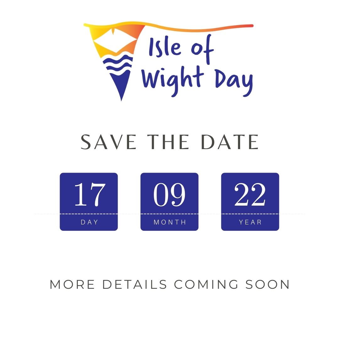 Save the date! 📅

Isle of Wight Day will be returning in 2022 at a new location. 

Pop the 17th September in your diary and keep your eyes peeled for more details soon.

#isleofwightday #newlocation