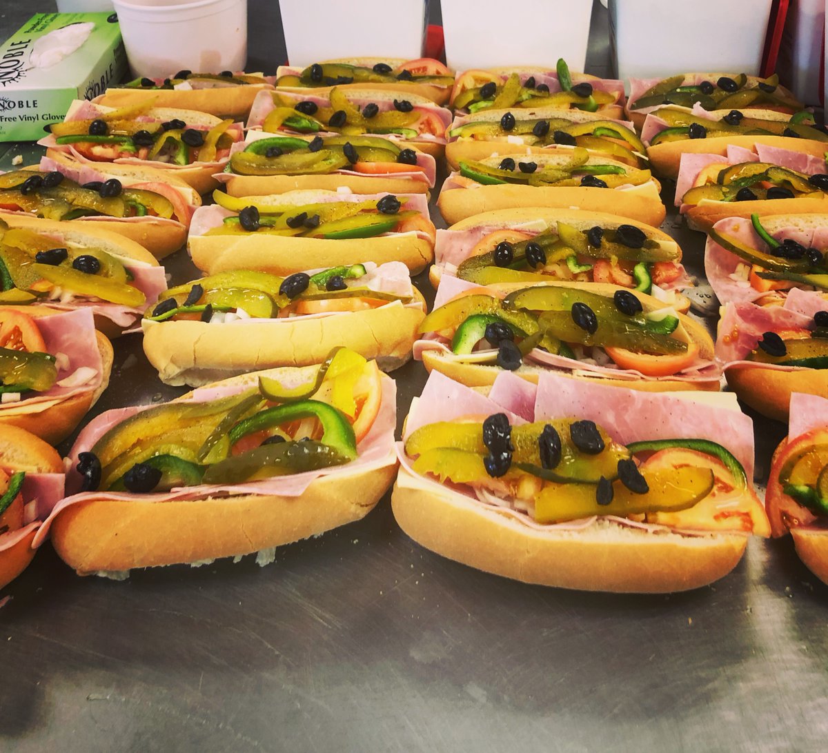 2DineIn's tweet photo. Ahhhh, the classic Italian - a Maine staple. How do you like your Italian sandwich from Anania's Variety? 

Extra pickles? 
No onion? 
Oil or no oil?

#Ananias #ItalianSandwich #2DineIn https://t.co/y834jPzbGV
