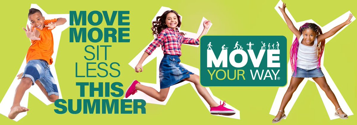 SNHDinfo's tweet image. #MoveYourWay! We&apos;re challenging everyone to become more physically active this summer with the @HHSGov campaign to promote the #PhysicalActivityGuidelines and encourage people to incorporate them into their daily lives. For more information, visit: bit.ly/3MY9Yyo