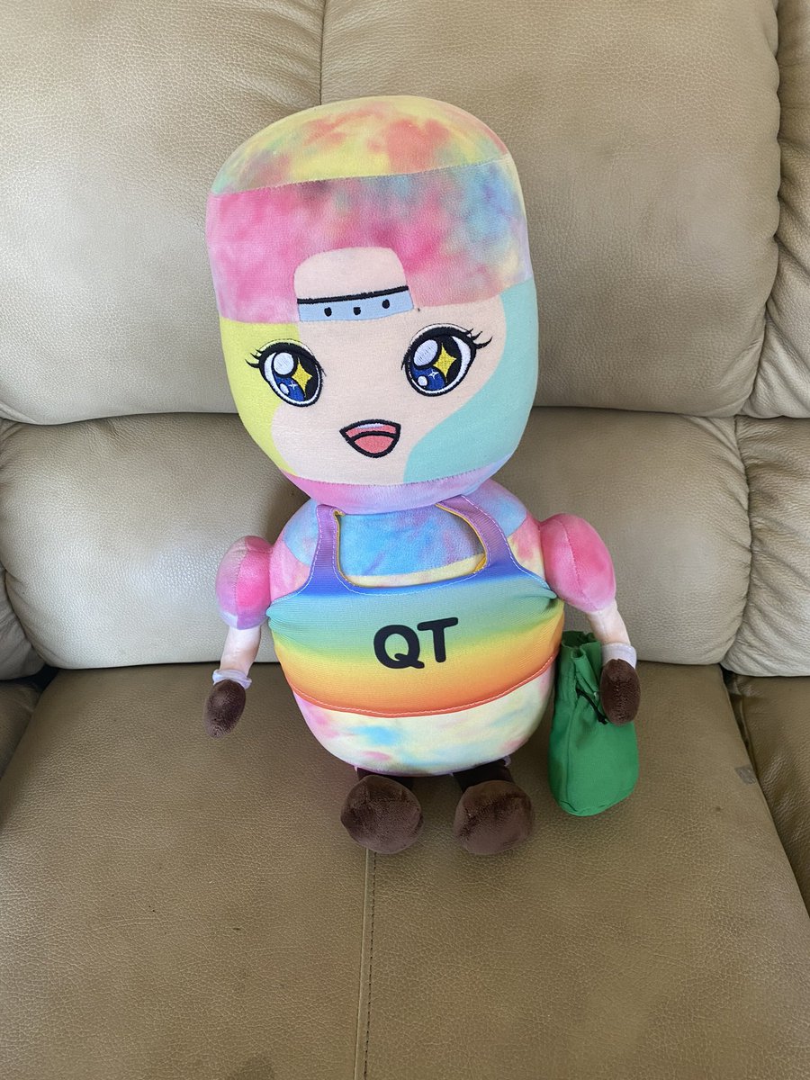 Go get you some QTEES today so you can claim a plushy!