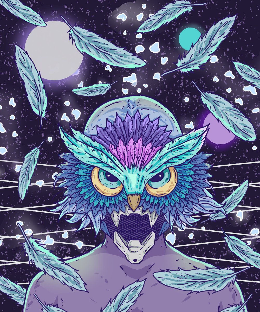 jigz2go's tweet photo. Sharing an old entry for @NeonPantheonNFT .Now excited to work on a new NFT for the upcoming months. Stay in space! WAGMI

#illustration #digitalart #NFTs #NFTCommunity #Cryptoart https://t.co/0vpoRnndP6