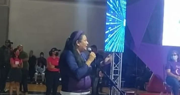 Mujeresdearagua's tweet photo. Hermosa actividad en el Cierre del Congreso Nacional de Mujeres en el Coliseo El Limón de #MBI #aragua 
¡Sigamos Venciendo!
@nicolasmaduro
@presidencialven
@Soykarinacarpio
@d_guzmanl
@carolyshelena
@SSPPAMIG https://t.co/8GSsRerbpe