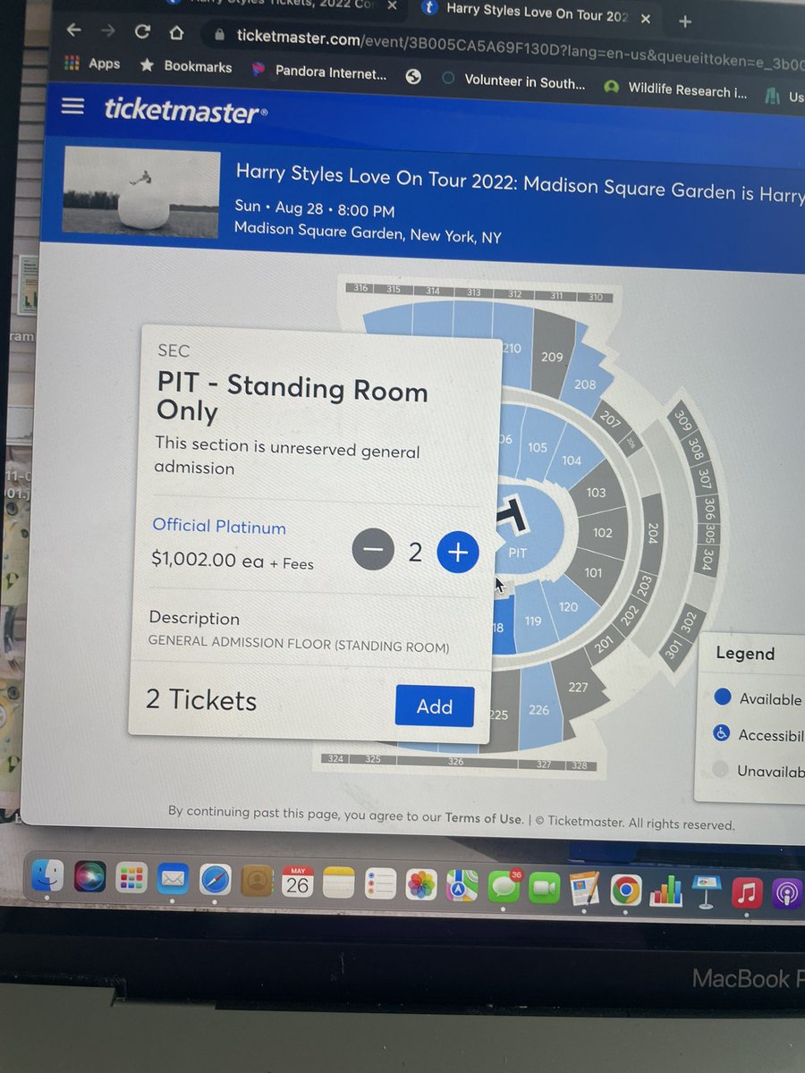 SkylaOfficial_'s tweet photo. LOL @Ticketmaster eat my ass  #harrystylestickets https://t.co/jW1rwAEc3J