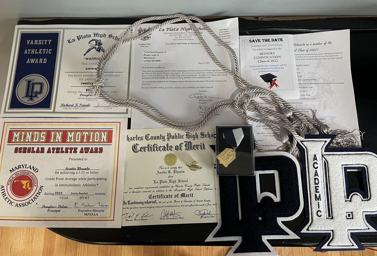 _HeatherRhoads_'s tweet photo. To say I am proud of this boy would be an understatement.  Austin is graduating Magna Cum Laude and receiving a Merit award also, plus received yet another academic letter. https://t.co/OnMncXFcoN