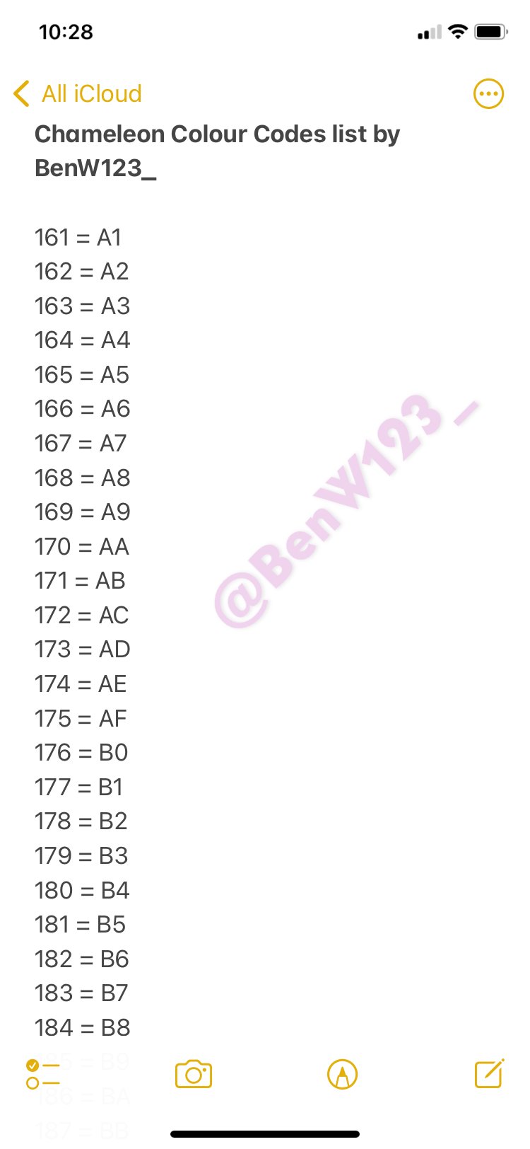 B on Twitter: "If you want to make your own custom chameleon combo’s ...