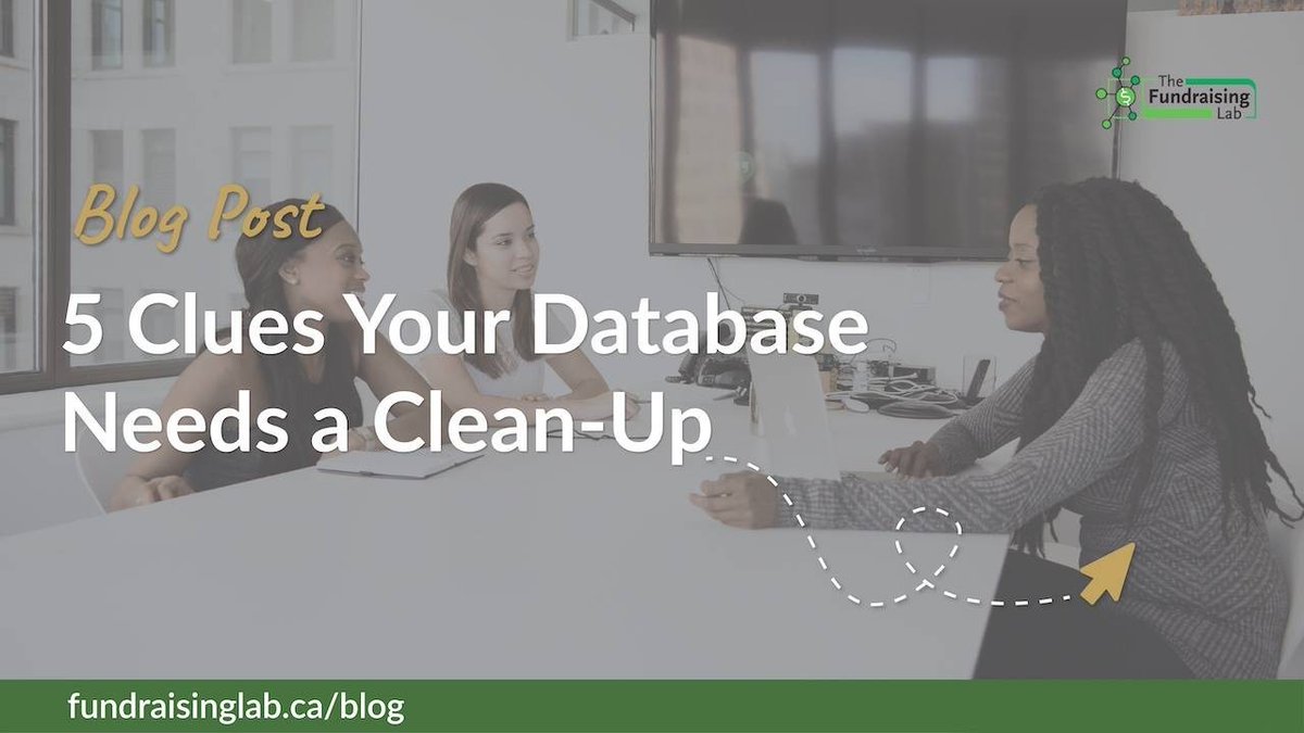 Does your donor database need a clean-up? 

Find out the 5 clues your database needs a clean-up:
ow.ly/p9Wy50IZyBR
