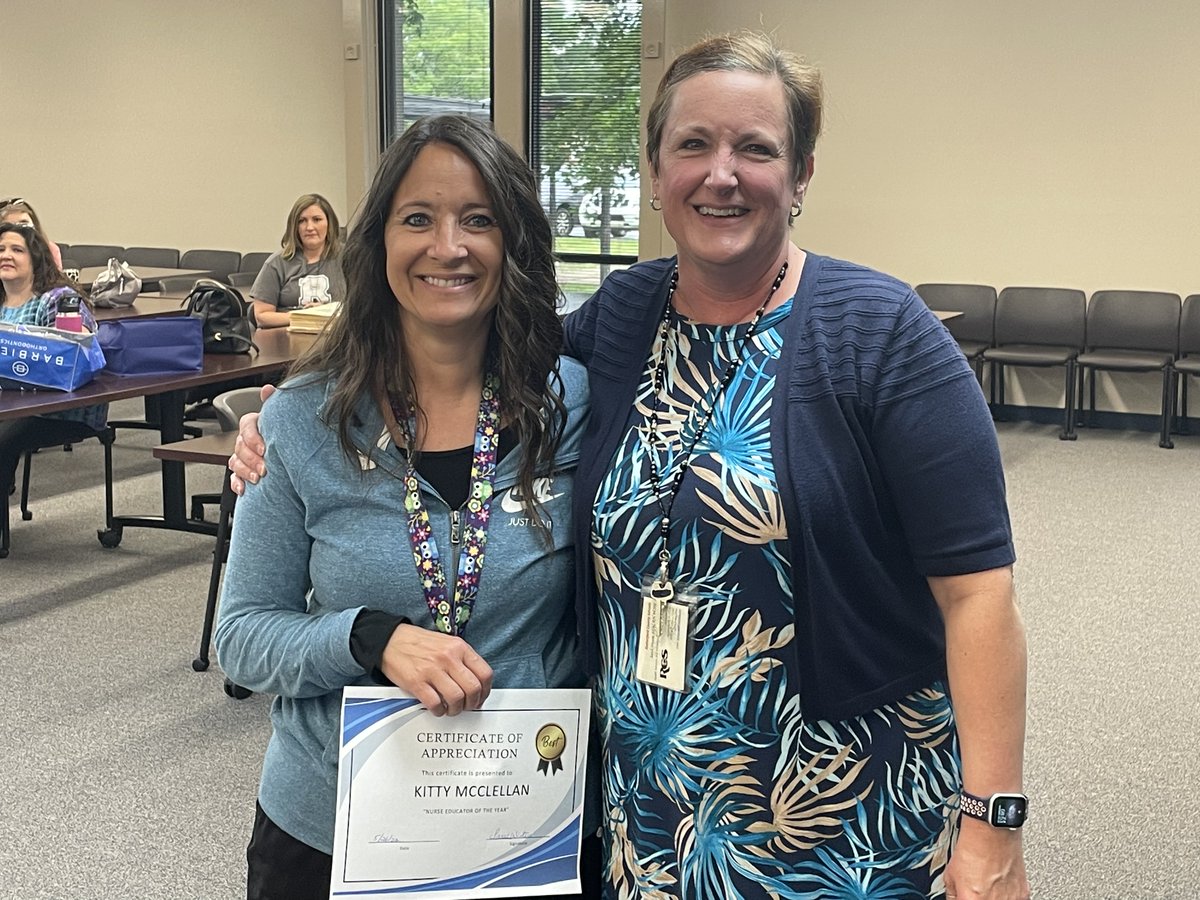 We had a wonderful time celebrating our School Nurses today with some well deserved awards. Their hard work during this historic year could not go unrecognized. Thank you RCS #SchoolNurses!